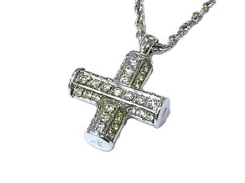 ブルガリ買取 750WG グリーククロス ネックレス